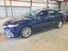 2022 Toyota Camry Le Blue vin: 4T1C11AK7NU072258