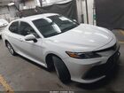 2021 Toyota Camry Le White vin: 4T1C11AKXMU590329