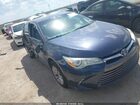 2016 Toyota Camry Le Blue vin: 4T4BF1FK7GR528810