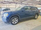 2019 Volkswagen Atlas Se Blue vin: 1V2UR2CA1KC571617