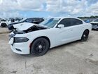 2017 Dodge Charger Police White vin: 2C3CDXATXHH544083