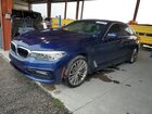 2018 Bmw 530e Blue vin: WBAJA9C59JB033577