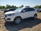 2022 Ford Edge Sel White vin: 2FMPK4J92NBA77497