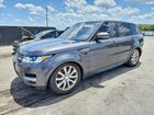 2016 Land Rover Range Rover Sport Hse Gray vin: SALWR2KF1GA641829
