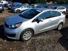2016 Kia Rio Lx Silver vin: KNADM4A3XG6659276