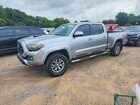 2016 Toyota Tacoma Sr5 V6 Silver vin: 5TFBZ5DN0GX001801