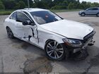 2018 Mercedes-benz C 300   White vin: 55SWF4JB3JU245134