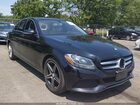 2016 Mercedes-benz C 300   Black vin: 55SWF4JB7GU077491