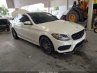 2018 Mercedes-benz C 300   White vin: 55SWF4JB8JU246859