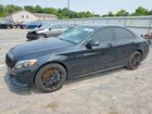 2017 Mercedes-benz C 300 4matic Black vin: 55SWF4KB1HU193222