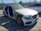 2016 Mercedes-benz C 300 Sport 4matic Silver vin: 55SWF4KB3GU128743