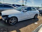 2017 Mercedes-benz C 300 4matic Белый vin: 55SWF4KB3HU200283