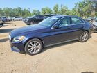 2017 Mercedes-benz C 300 4matic Blue vin: 55SWF4KB4HU207159