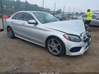 2016 Mercedes-benz C 300 Sport 4matic Silver vin: 55SWF4KB6GU117557
