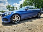 2017 Mercedes-benz C Class Фиолетовый vin: 55SWF4KBXHU200457