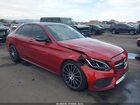 2016 Mercedes-benz C 450 Amg 4matic Red vin: 55SWF6EB3GU130208