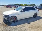 2018 Mercedes-benz C 43 4matic Amg White vin: 55SWF6EB9JU257200