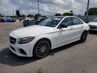 2019 Mercedes-benz C 300 4matic Белый vin: 55SWF8EB0KU315675
