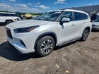 2023 Toyota Highlander Xle White vin: 5TDKDRAH4PS008664