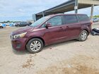 2017 Kia Sedona Lx Maroon vin: KNDMB5C16H6241163
