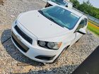 2016 Chevrolet Sonic Ls White vin: 1G1JA6SH5G4174410
