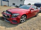 2017 Mercedes-benz E 300 4matic Red vin: WDDZF4KB2HA193517