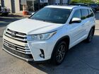 2017 Toyota Highlander Xle Белый vin: 5TDJZRFH6HS474409
