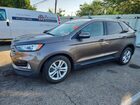 2019 Ford Edge Sel Gray vin: 2FMPK4J97KBB57454