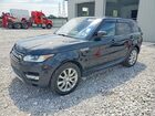 2016 Land Rover Range Rover Sport Hse Black vin: SALWR2PF2GA101169