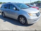 2016 Honda Odyssey Ex-l Silver vin: 5FNRL5H62GB147243