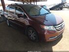 2016 Honda Odyssey Ex-l Red vin: 5FNRL5H69GB140791