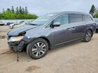 2017 Honda Odyssey Touring Gray vin: 5FNRL5H96HB503530
