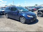 2017 Honda Odyssey Touring/touring Elite Blue vin: 5FNRL5H98HB023313