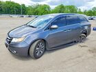 2016 Honda Odyssey Touring Black vin: 5FNRL5H99GB015137