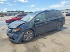 2016 Honda Odyssey Touring Black vin: 5FNRL5H9XGB130281