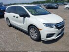 2018 Honda Odyssey Lx White vin: 5FNRL6H29JB107672