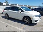2018 Honda Odyssey Ex White vin: 5FNRL6H59JB101557