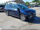 2018 Honda Odyssey Ex Blue vin: 5FNRL6H5XJB048805