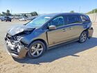 2018 Honda Odyssey Exl Gray vin: 5FNRL6H71JB012177