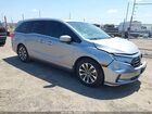 2022 Honda Odyssey Ex-l Silver vin: 5FNRL6H71NB007616