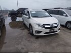 2018 Honda Odyssey Ex-l White vin: 5FNRL6H72JB098177