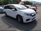 2018 Honda Odyssey Ex-l White vin: 5FNRL6H74JB005501