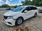 2018 Honda Odyssey Exl White vin: 5FNRL6H74JB090713