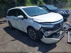 2022 Honda Odyssey Ex-l White vin: 5FNRL6H75NB011412