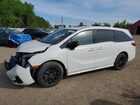 2026 Honda Odyssey Sport-l White vin: 5FNRL6H75TB501538