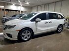 2019 Honda Odyssey Exl White vin: 5FNRL6H79KB056817