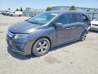 2018 Honda Odyssey Exl Gray vin: 5FNRL6H7XJB053407