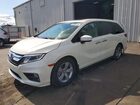 2019 Honda Odyssey Exl White vin: 5FNRL6H7XKB016357