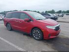 2022 Honda Odyssey Ex-l Red vin: 5FNRL6H7XNB062114