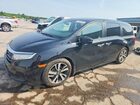 2021 Honda Odyssey Touring Black vin: 5FNRL6H81MB031339